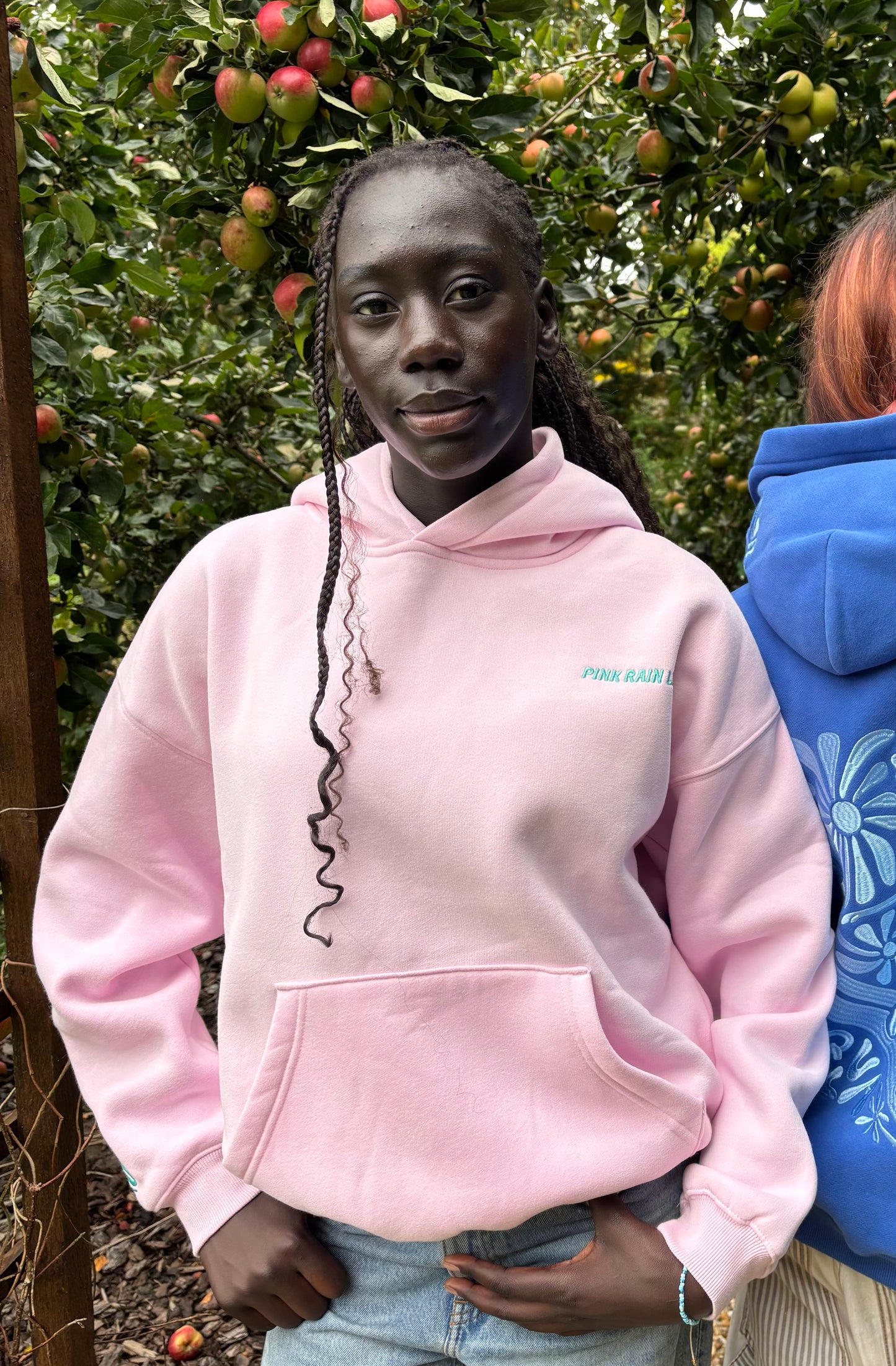 Aqua Soul hoodie in Strawberry Matcha