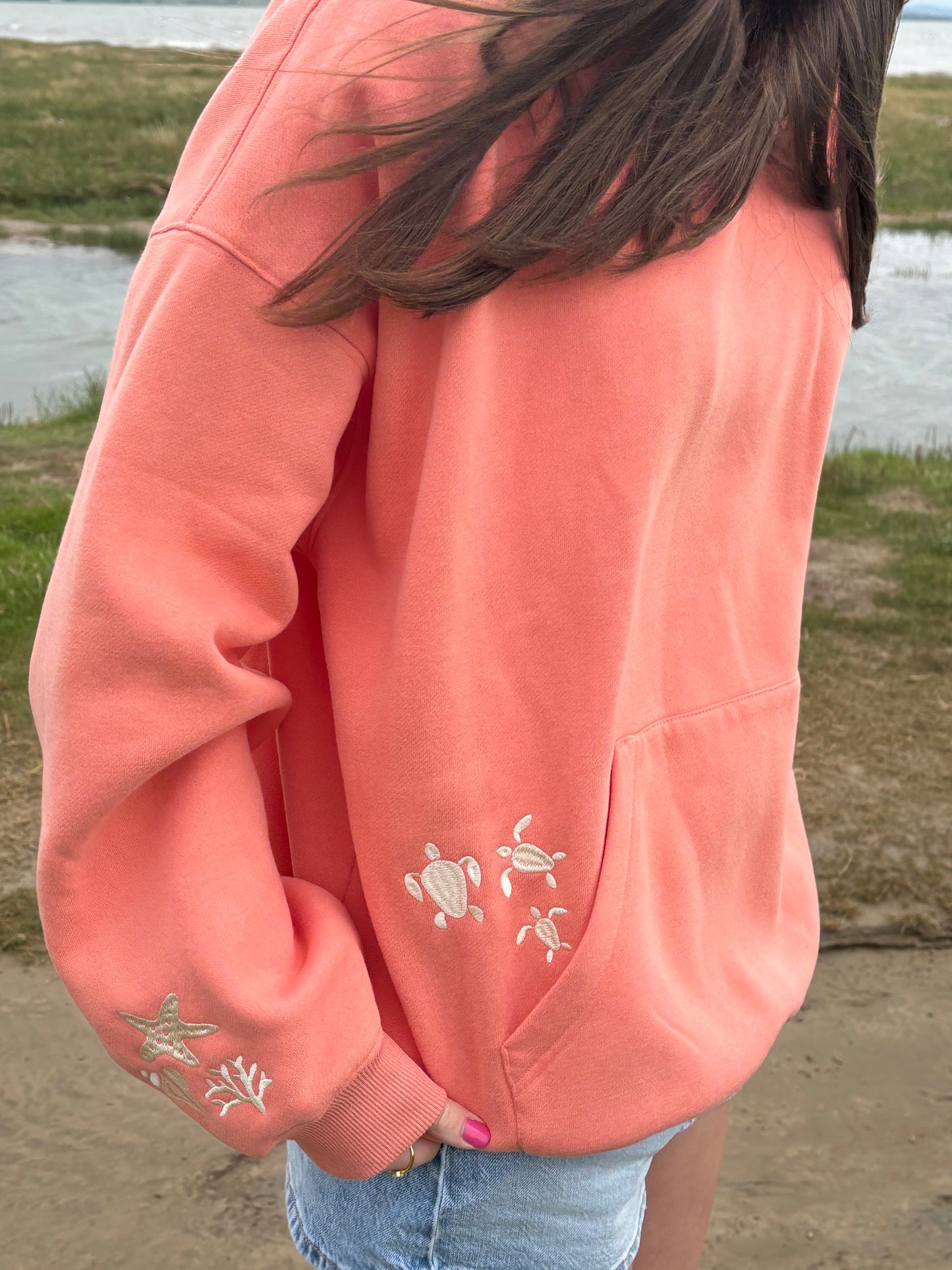 Shell Yeah! hoodie in Sunset