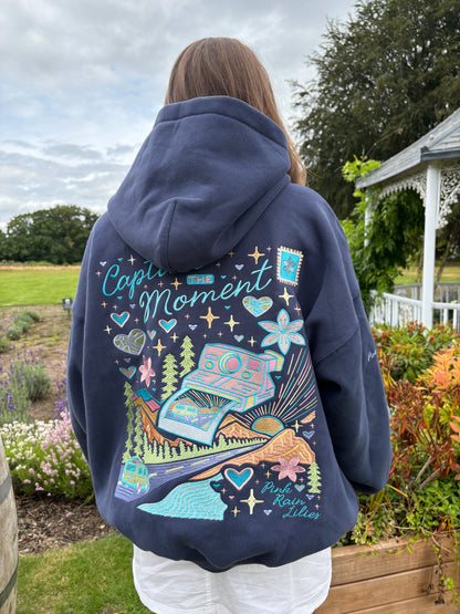 NEW 'Capture' hoodie in Navy