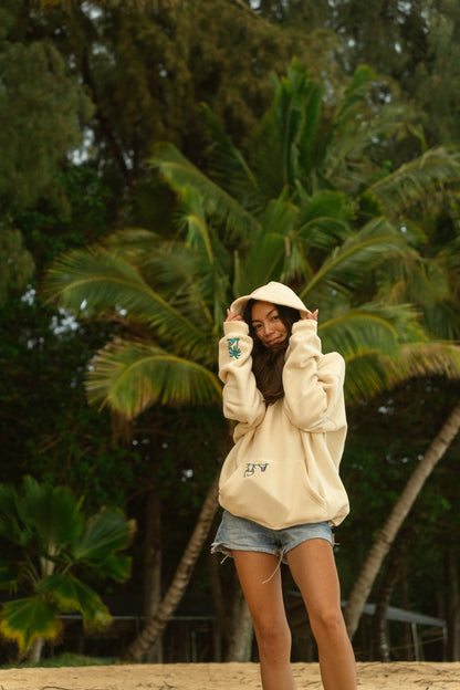 LIMITED EDITION Conch hoodie in Vanilla
