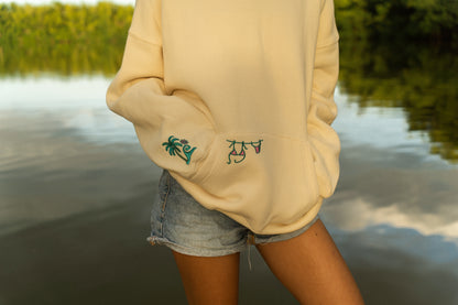 LIMITED EDITION Conch hoodie in Vanilla