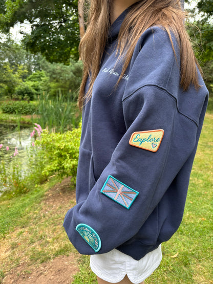 NEW 'Capture' hoodie in Navy