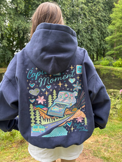 NEW 'Capture' hoodie in Navy
