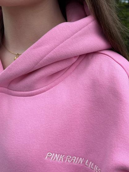 NEW! lakes hoodie in bubble gum