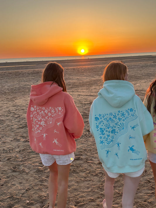 Shell Yeah! hoodie in Sunset
